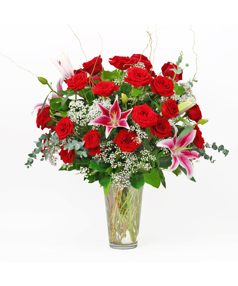 Freytag's Florist Twenty Four Red Roses