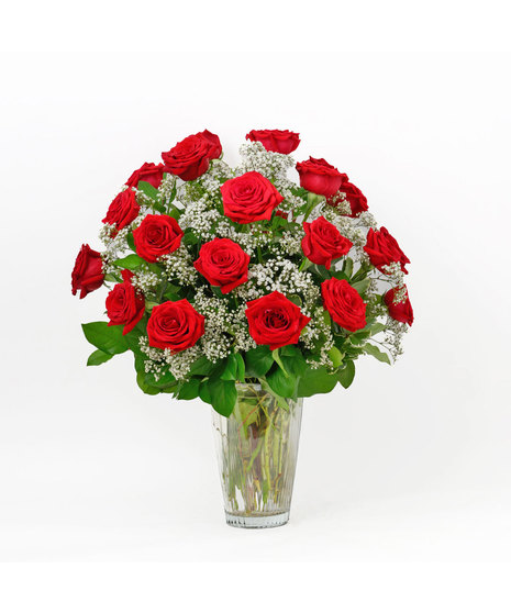 Freytag's Florist Twenty Four Red Roses