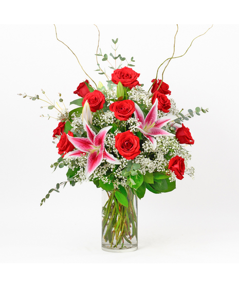 Luxury Red Dozen Roses