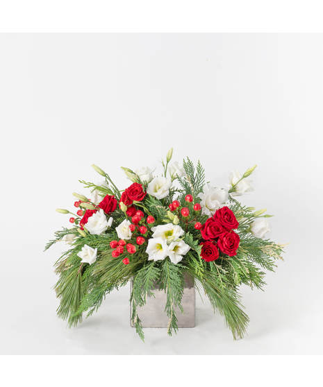 Bring the beauty of a serene winter forest into your home with our Winter Woods arrangement.